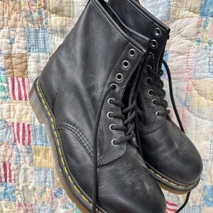 Doc Marten AirWair Black Leather Boots